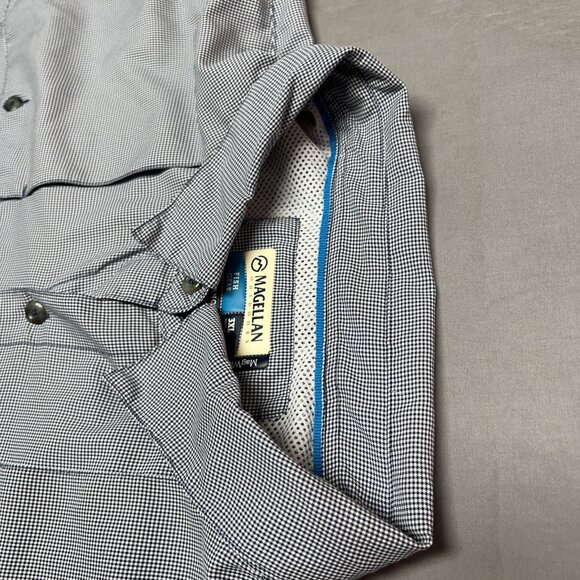 Magellan OutdoorsFish Gear Angler Fit Mag Wick Long Sleeve Vented Men's 3XL Blue - Picture 9 of 16